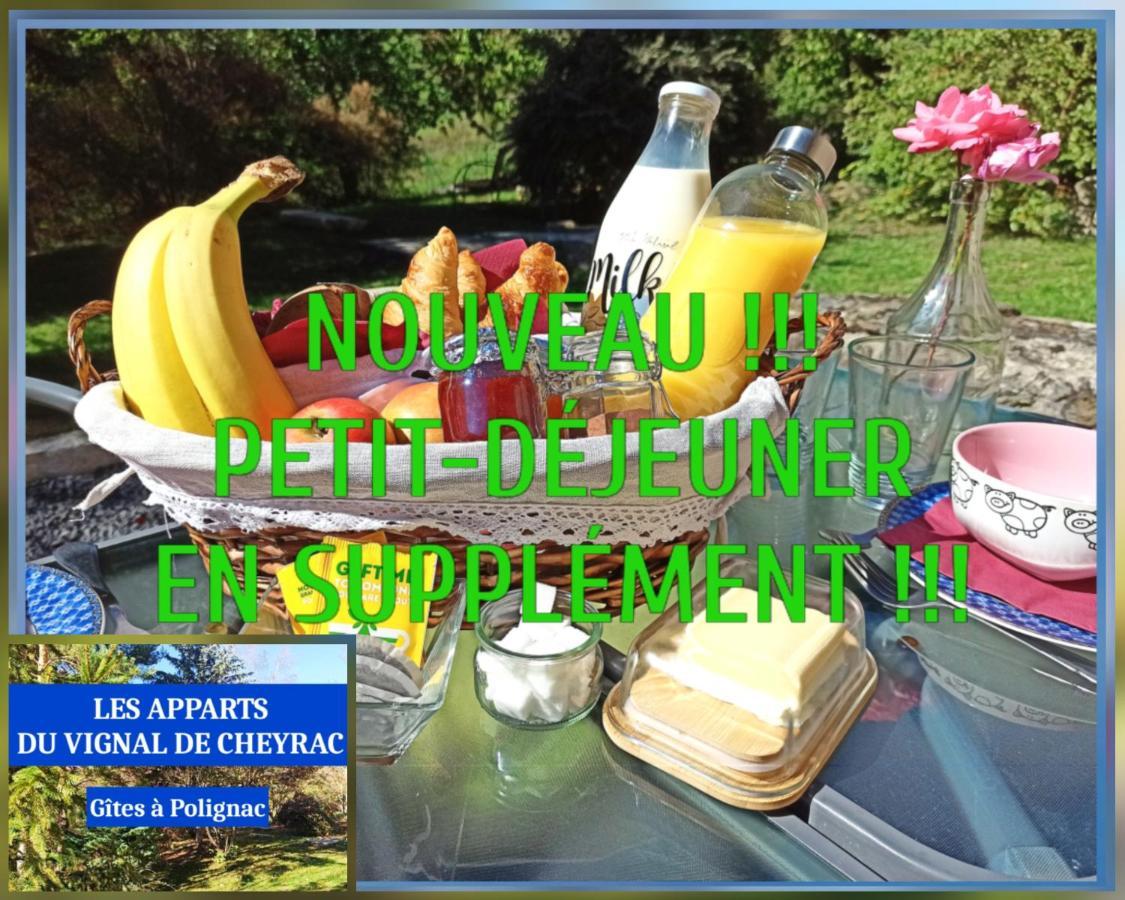 Les Apparts Du Vignal De Cheyrac Polignac  Esterno foto